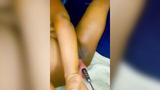 Getting drilled hard by my machine until I squirt.