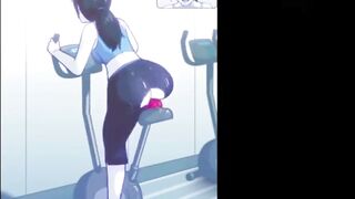 2D Toon - Workout Creampie and Juicy Cunt (Uncensored)