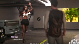 DOMINO BEACH #01 - Visual Novel Gameplay