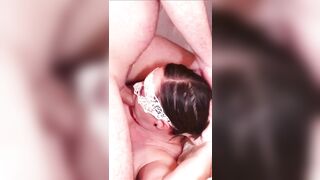 Wicked mother I'd like to fuck Chokes on Schlong & Supplicates for Cum – Ribald Deepthroat Oral-sex POV