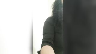 Public twat cream eating