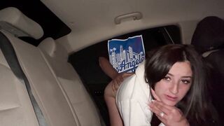 A quickie in the backseat