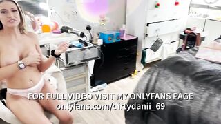 stepson convinces stepmom to bang him and then stepmom makes him cum inside her biggest creampie pov