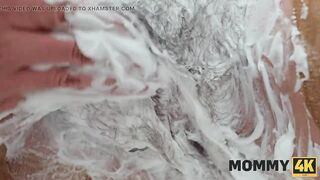 MOMMY4K. Aged brunette hair got so slutty and drilled youthful chap at their 1st rencounter