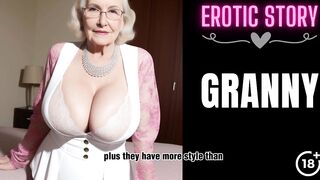 [GRANNY Story] 1st Sex with the Sexy GILF Part 1