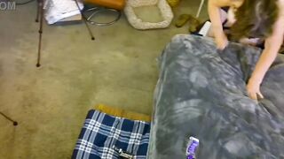 Old older Gilf screws guy wearing ding-dong sex toy