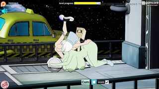 Breasty alien beauty with four breasts swallows all my cum (Fuckerman Unfathomable Space #6) - Jazziuu