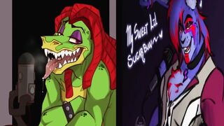FNAF Bonnie x Monty x Listener eighteen+ Audio ASMR