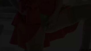 DADDY4K. Lewd GF is sucking a rod and then stripteasing for one more in one room