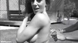 Shannon And Shi Get Some Cum All Over Their Admirable Large Boobs In The End