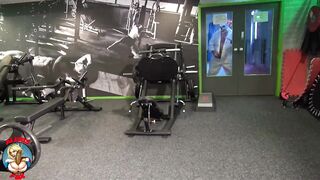 TG cutie and mommy go to the gym.