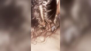 Light Skin Baddie sucking jock ????