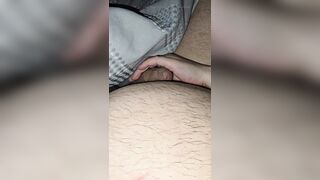 Step mommy dominate and sits on step son schlong