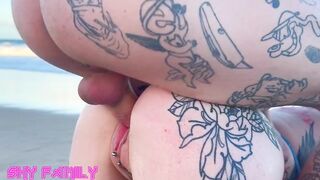 Banging & Fisting My Wifes Most good Ally At Public Bare Beach Whilst People See From Afar!