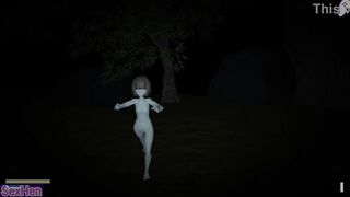 The 2 ghost honeys of the garden have a 3some with me and make me cum inside a lot of semen - Ruin of one more world - Comics Games P3