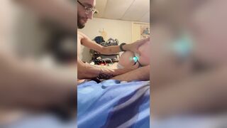 Getting my butt eaten then plugged and banged