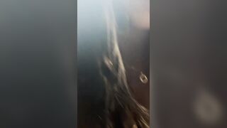 MilfyCalla- A Lot Of Cum On Brown Furry Hooded Puffer Jacket