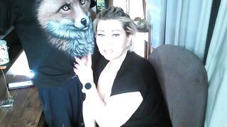 Hot pranks of a older married pair on the balcony...