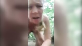 mother I'd like to fuck Selfie in the Woods