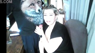 Hawt pranks of a older married pair on the balcony...