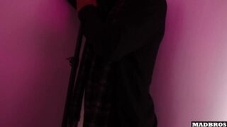 Biggest Bazookas French Camgirl gets Her Large Booty Pounded by Delivery Boys