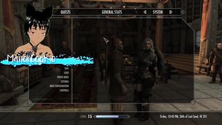 Skyrim B and L mod - In whiterun and decided to join the companions to screw and encounter everybody