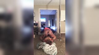 Playing with Her Bulky Booty during the time that That babe Rides