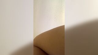 Riding and screwing my large vibrator