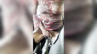 Gear Stick/Shift Ride in Public Car Park