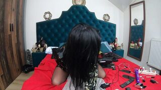 MilfyCalla- Smutty talk for my impotent spouse whilst wearing a hot satin robe 215