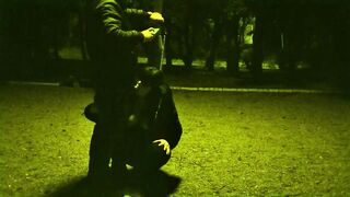 me on a leash like a dog whilst the traffic passes around us and anyone can run into us... good.