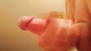 Large ramrod being drained of all its Sexy cum