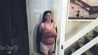 A Lonely mother I'd like to fuck seduces a youthful dude who rents her basement apartment. "The landlady" Clip three