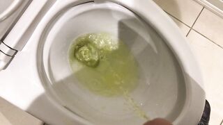 Pissing in the WC at my Posh work environment (Compilation)