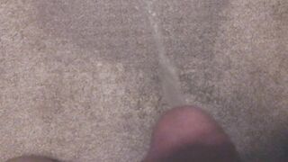 Peeing All Over My Soaking Urinate-Stained Carpet