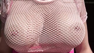 Italian Large Melons mother I'd like to fuck Artemisia Love Showing her excited large breasts outdoor and making 'em bounce