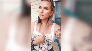 Mallory Knoxx Panty Flash