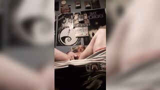 Masturbation with anal toy part #1