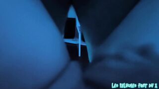 Sexy oral & mutual play – giant jizz flow on her breasts/Fellation chaude, masturbation complice… et éja