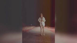 Blond Large Titty mother I'd like to fuck Likes Showing Off in Public