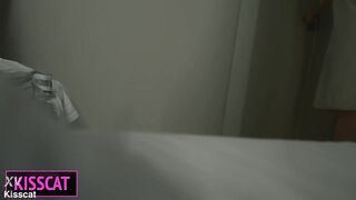 Step Mamma Can't Resist Step Son's Large Rod in Share Daybed — Will That babe Notice When This guy Screw Stepmommy