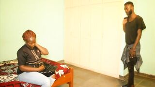 Cutie In Ebony: Breathtaking and spectacular sweetheart sucks a massive rod in advance of getting pounded from behind