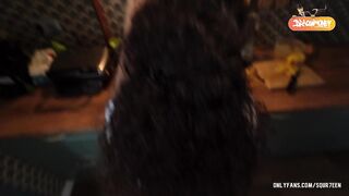 Stepmom Bangs Stepson whilst Cooking Dinner for Her Spouse