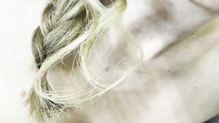 Step-mother soothes step-son