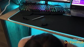 POV: That babe Couldn’t Me During the time that I Was Streaming – Got Her Mouth Drilled Underneath the Desk