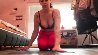 Try Not To Cum Watching mother I'd like to fuck Yoga Routine