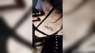 Pov of tied wife in hot underware teased previous to coarse sex