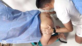 Sexy amateur stepmom finds me giving an butt massage to my doll Tantaly