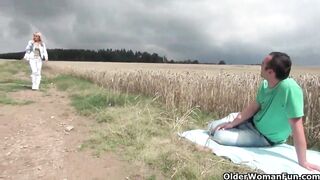 likes it unfathomable and immodest outdoors