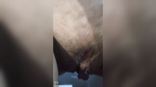 Curly Cunt on the Water closet - Aug 11, 2025